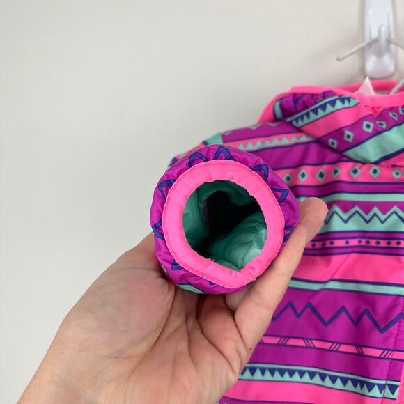 The North Face Girls Reversible Perrito Jacket 0-3 Months - Picture 7 of 12